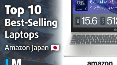 [May 2026] Amazon Japan: Top 10 Best-Selling Laptops – HP 15 Series Leads as Chromebooks Surge in Popularity