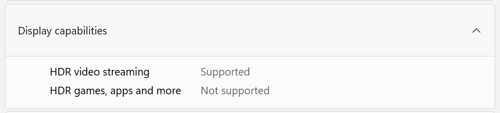 Dell Pro Max 14 (MC14250) HDR support