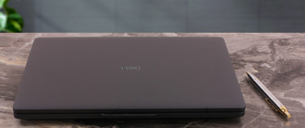 Dell Pro Max 14 (MC14250) laptop, lid closed (top view)
