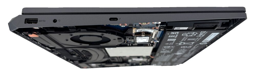 Lenovo LOQ 15 (15IPH11) laptop, left-side ports