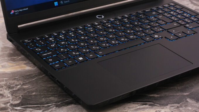 Lenovo Legion 5i (15", Gen 11) laptop, keyboard left