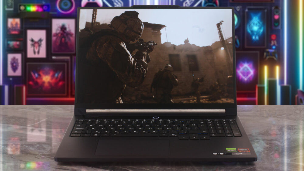 Lenovo Legion 7a (16", Gen 11) laptop, front view (open)