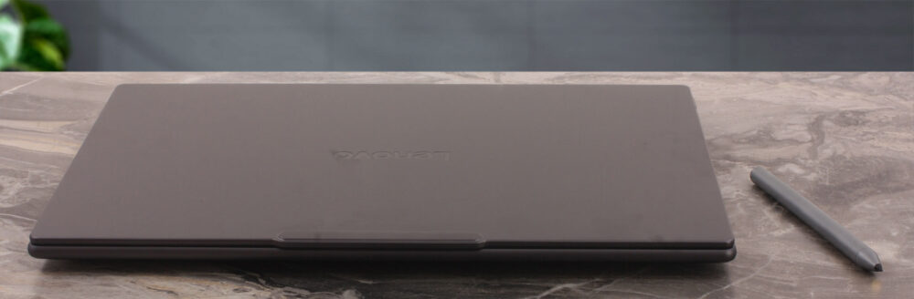 Lenovo Yoga Pro 9i Aura Edition (16", Gen 11) laptop, lid closed (top view)