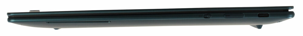 Lenovo Yoga Slim 7a (14", Gen 11) laptop, right-side ports