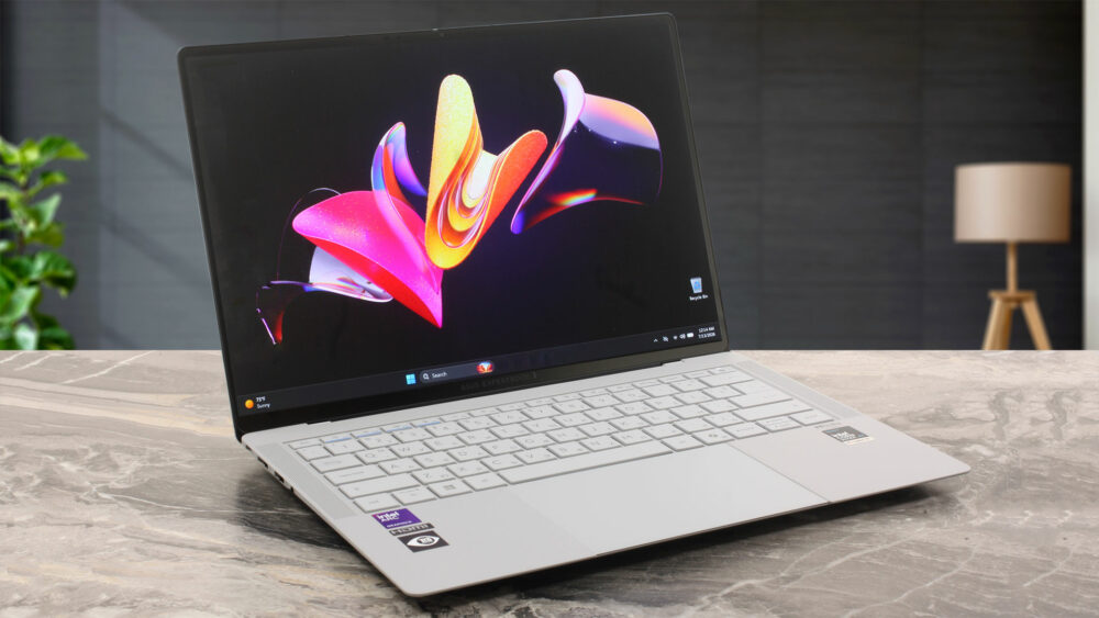 ASUS ExpertBook Ultra (B9406) laptop, front-left angle (open)