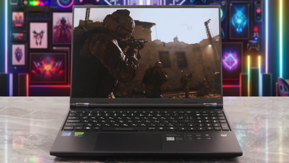 Acer Predator Helios Neo 16 (PHN16-I31) laptop, front view (open)