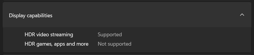 Acer Swift Air 16 (SFA16-61M) HDR support