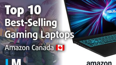 [June 2026] Amazon Canada: Top 4 Best-Selling Gaming Laptops – ASUS V16 (V3607) Dominates #1 Amidst Strong Brand Presence