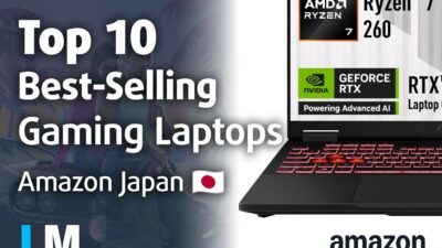 [2026年6月] アマゾン・ジャパン：ゲーム用ノートPC売上ランキングトップ4――ASUS TUF Gaming A16 (2025)が1位を獲得、ASUSが首位を独占