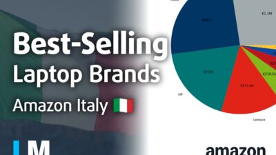 [June 2026] Best-Selling Laptop Brands on Amazon Italy – Apple Leads Revenue as HP Dominates Volume