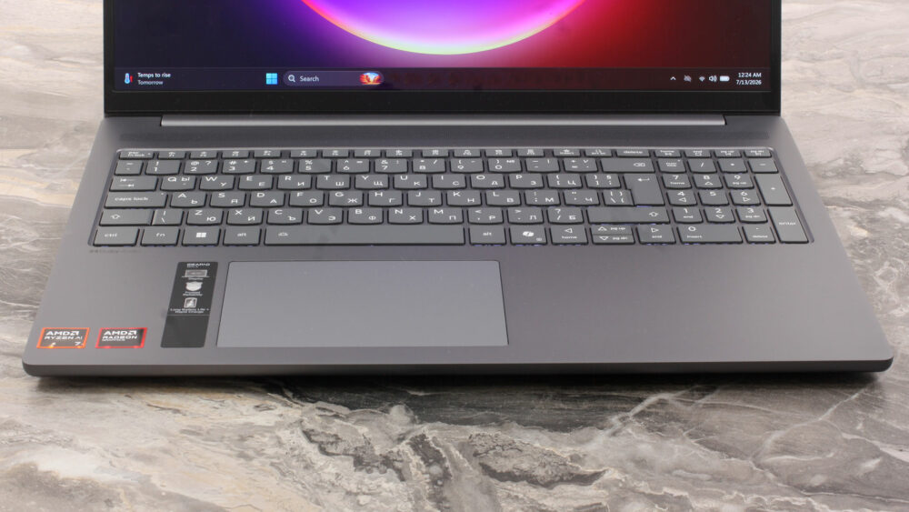 Lenovo IdeaPad Slim 5a (16, Gen 11) keyboard and touchpad