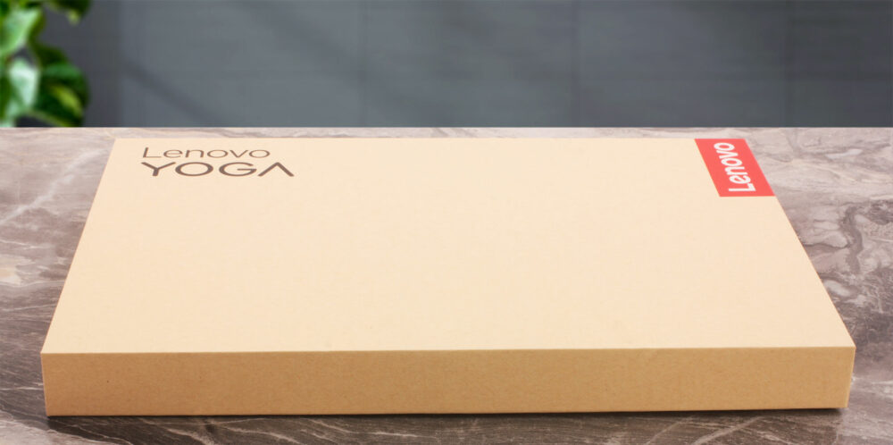 Lenovo Yoga 9i 2-in-1 Aura Edition laptop, retail box