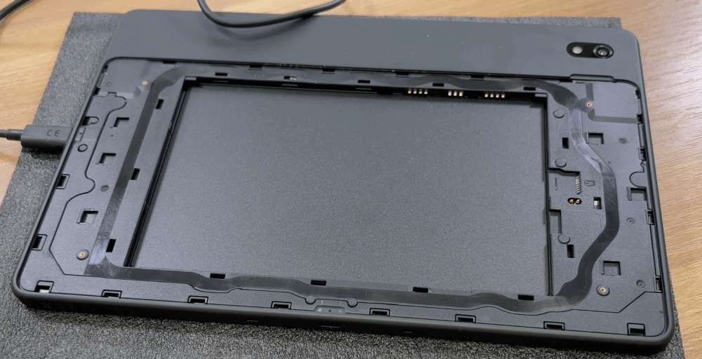 Lenovo ThinkTab X11 Gen 1 button and port layout diagram