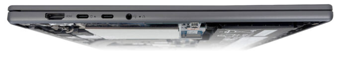 Lenovo IdeaPad Slim 5a (16, Gen 11) left-side ports