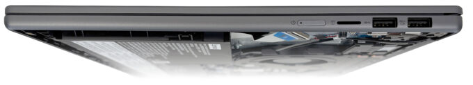 Lenovo IdeaPad Slim 5a (16, Gen 11) right-side ports