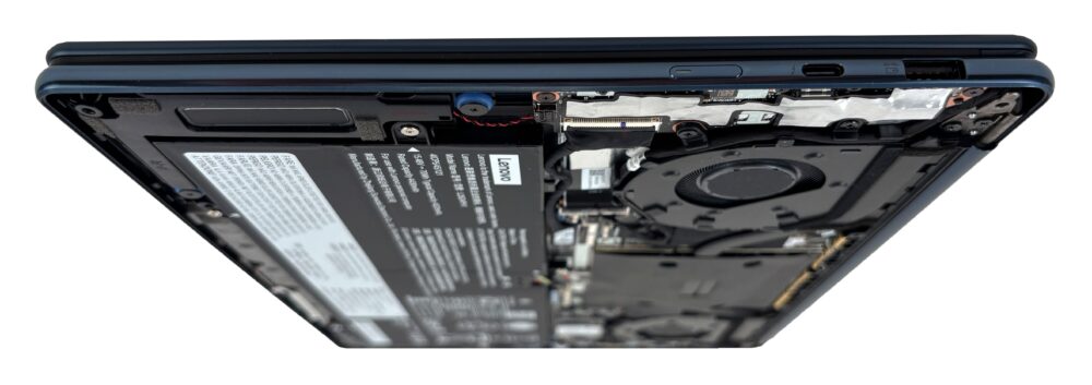 Lenovo Yoga 9i 2-in-1 Aura Edition right-side ports