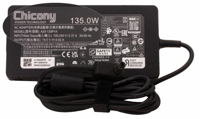 Acer Nitro V 15 (ANV15-A31) laptop, in the box - adapter