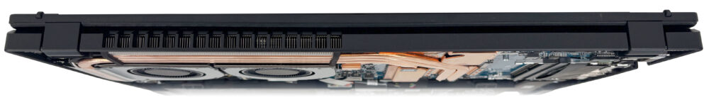 Acer Nitro V 15 (ANV15-A31) laptop, rear view