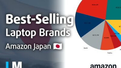 [July 2026] Best-Selling Laptop Brands on Amazon Japan – HP and Lenovo Dominate Units and Revenue Amid Fierce Competition