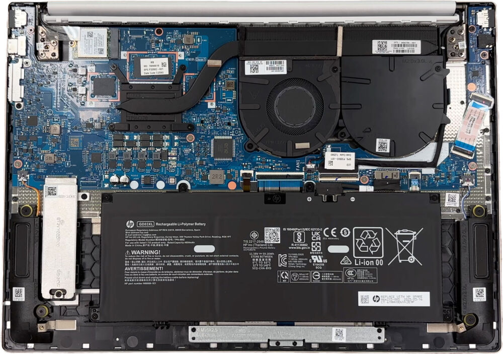 HP OmniBook 5 16 (16-bc1000) internal components