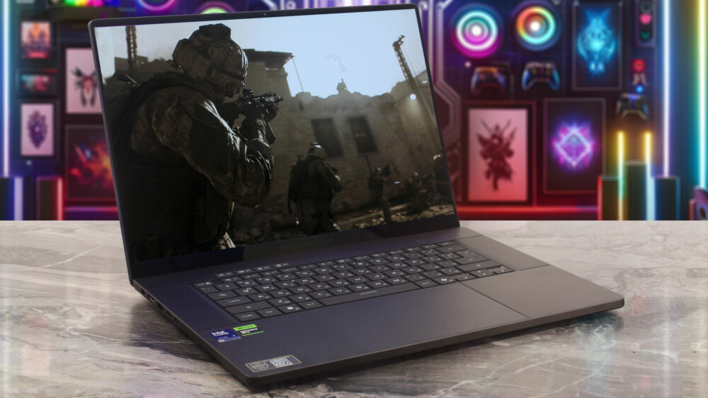 ASUS ROG Zephyrus G16 (GU606, 2026) laptop, front-left angle (open)