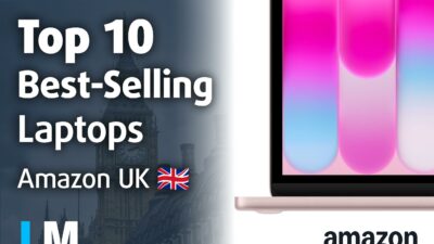 [August 2026] Amazon UK: Top 10 Best-Selling Laptops – Apple MacBook Neo Claims the #1 Crown as Budget Chromebooks and OLED Displays Dominate